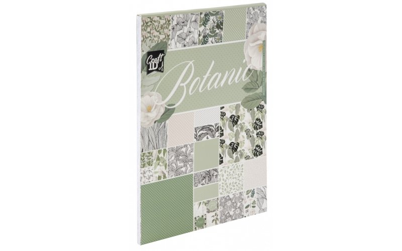 Blok A4 m. designs Botanical 250 g. 24 s. 